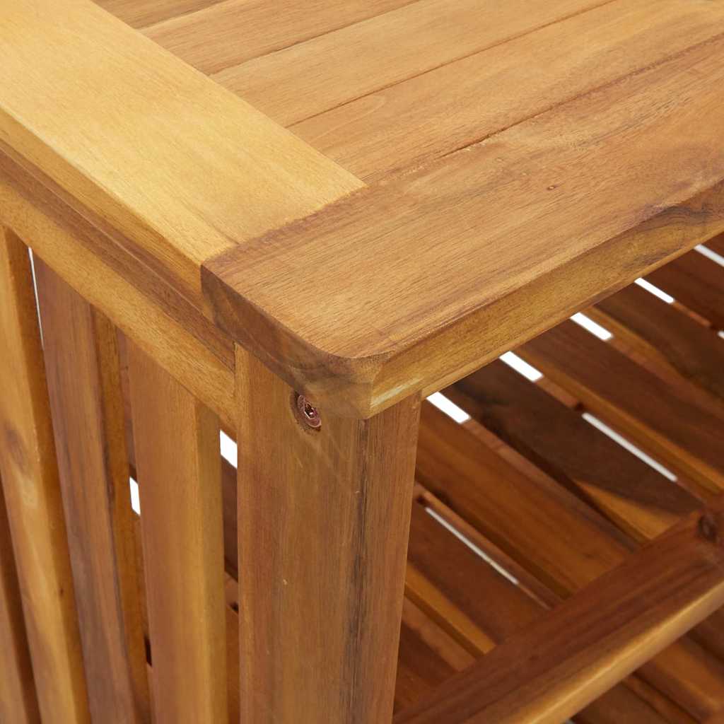 Vrtni ormar Prirodna 90 x 40 x 90cm Čvrsto drvo akacije