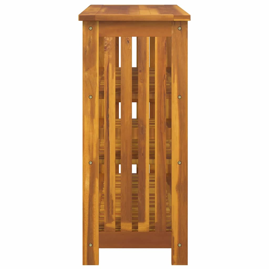 Vrtni ormar Prirodna 90 x 40 x 90cm Čvrsto drvo akacije