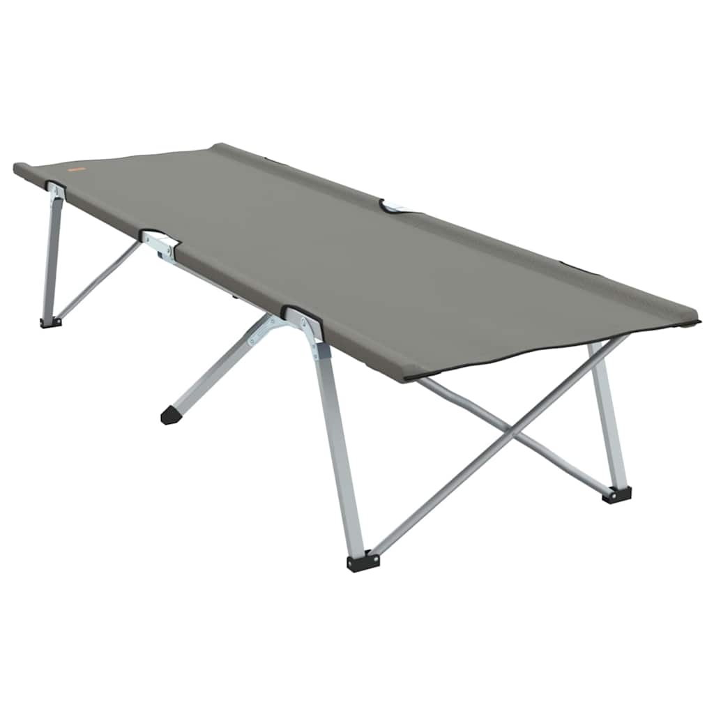 Sklopivi kamperski krevet Siva 194 x 62,5 x 42,5 cm