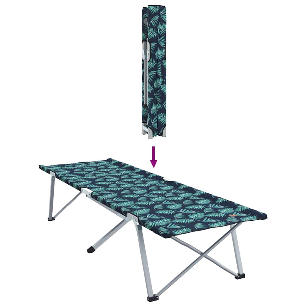 Sklopivi kamperski krevet 2 pcs Šuma 194 x 62,5 x 42,5 cm