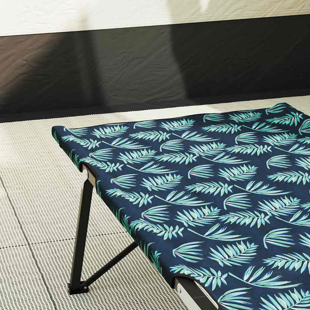 Sklopivi kamperski krevet Šuma 206 x 76 x 74 cm Oxford i čelik