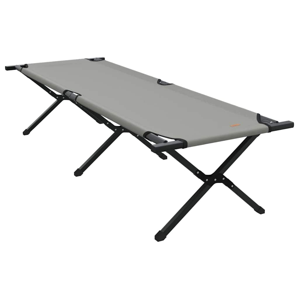 Sklopivi kamperski krevet Siva 193 x 69 x 45 cm Oxford tkanina