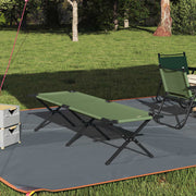 Sklopivi kamperski krevet Zelena 193 x 69 x 45 cm
