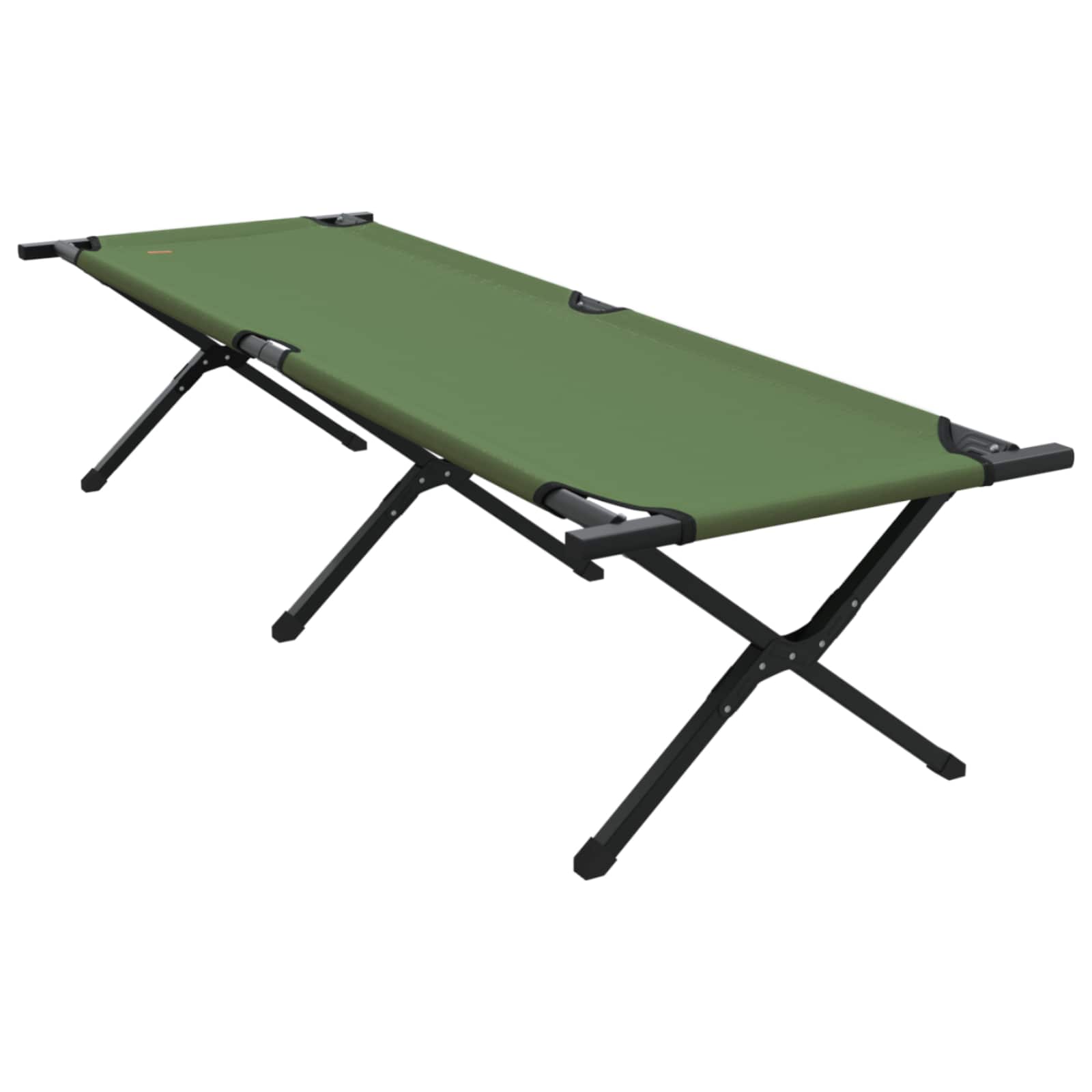 Sklopivi kamperski krevet Zelena 193 x 69 x 45 cm