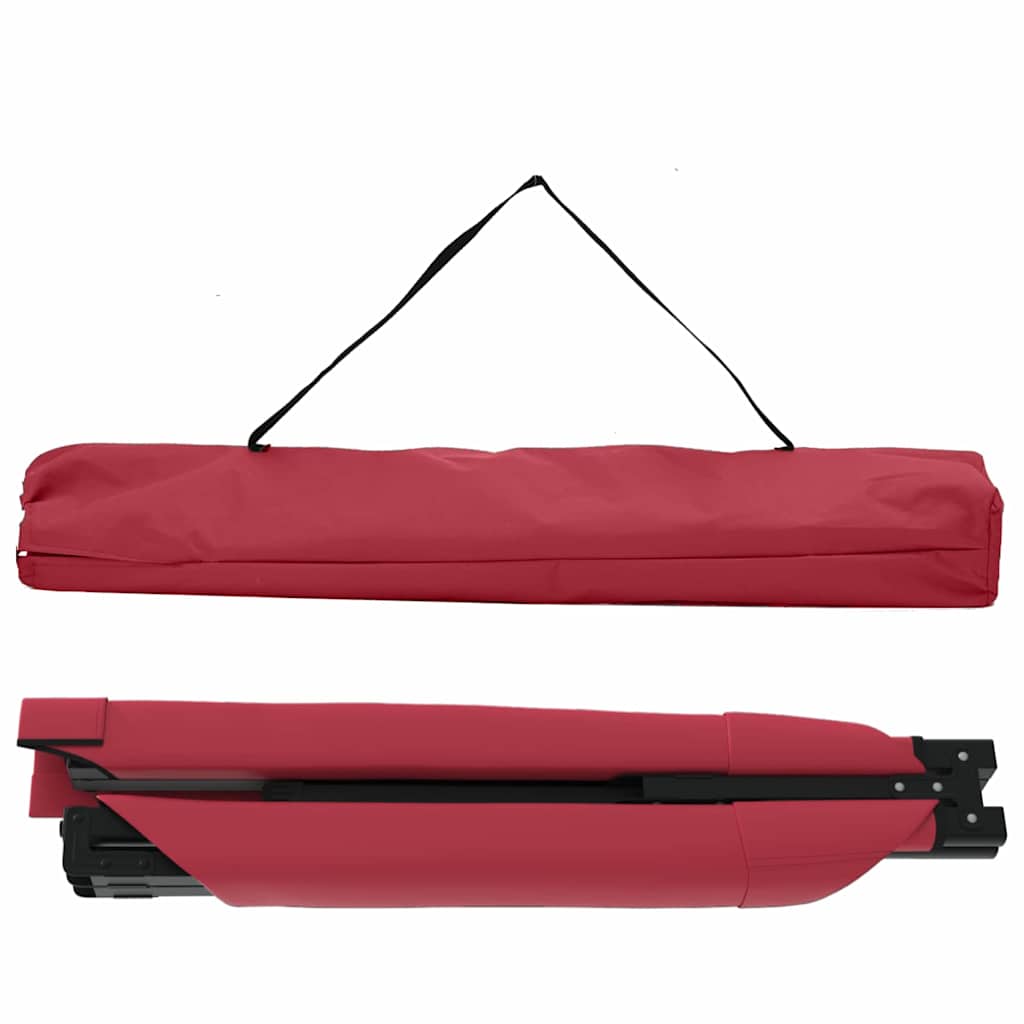 Sklopivi kamperski krevet 2 pcs Crvena 193 x 69 x 45 cm