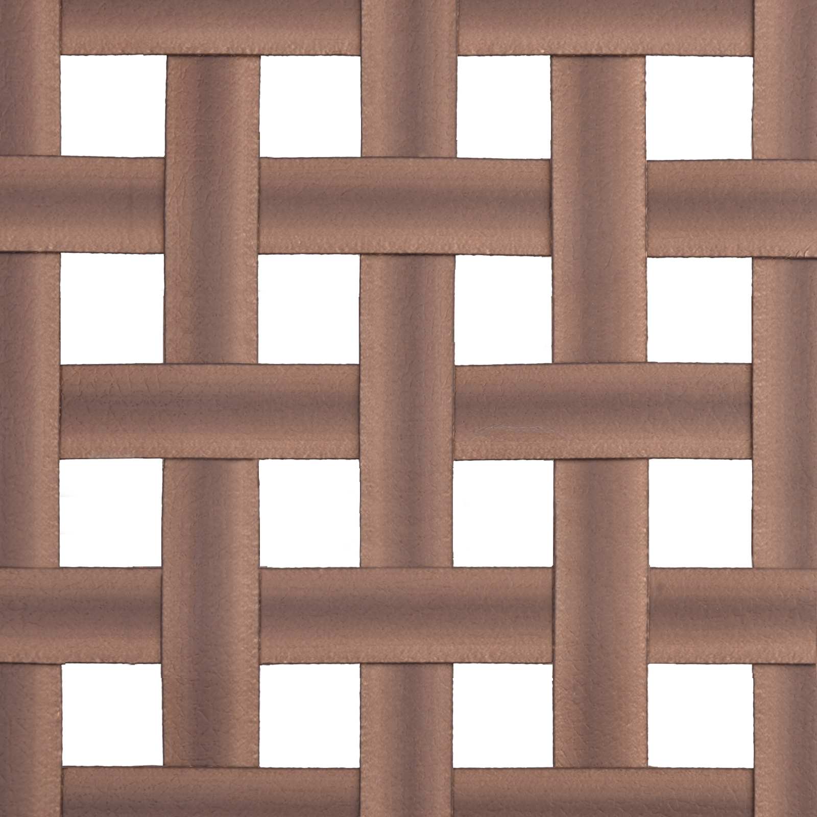Vrtna stolica Smeđa 110,5 x 79 x 75,5 cm poliratan