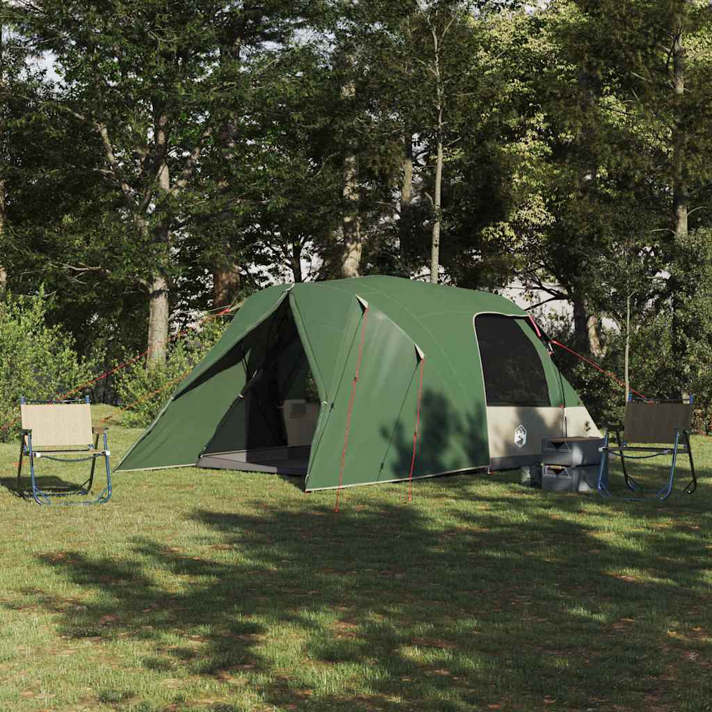 Šator Dome za 4 osobe s krovom Zelena 455 x 252 x 178 cm