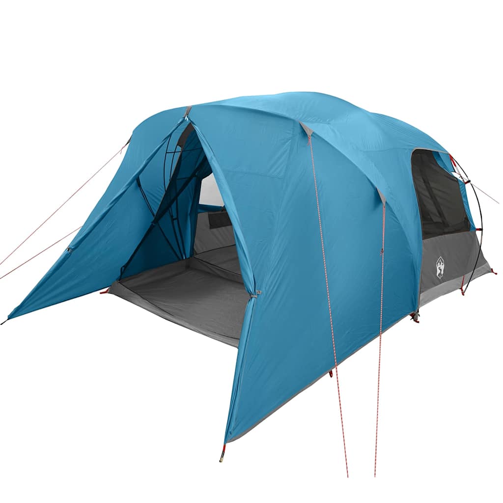 Šator kupola za 4 osobe s krovom Plava 455 x 252 x 178 cm