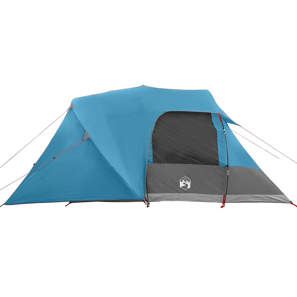 Šator kupola za 4 osobe s krovom Plava 455 x 252 x 178 cm