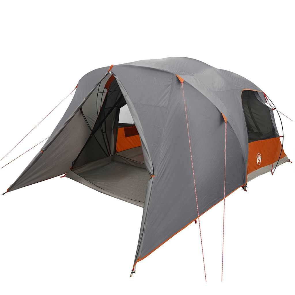 Šator Dome za 4 osobe Siva i narančasta 455 x 252 x 178 cm