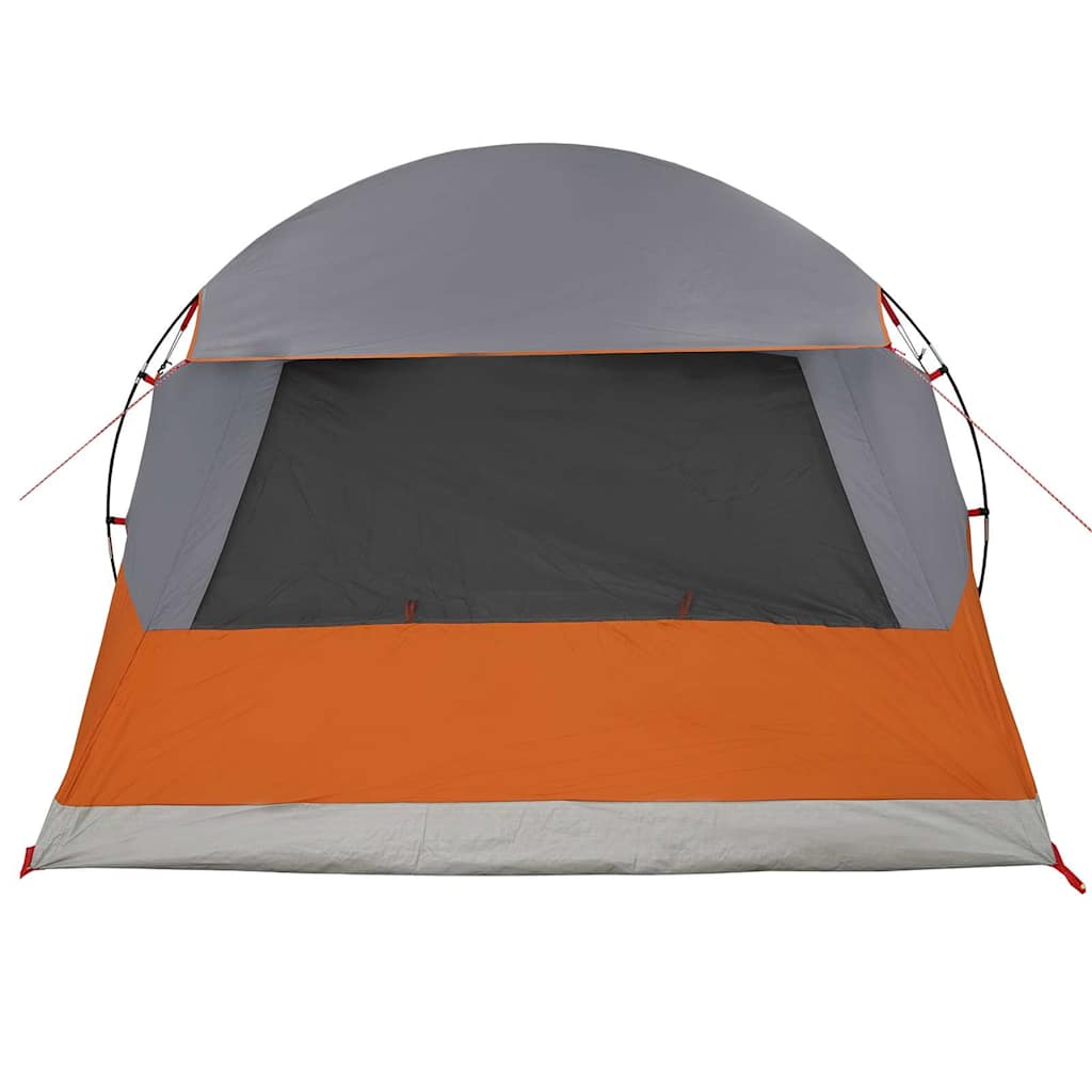 Šator Dome za 4 osobe Siva i narančasta 455 x 252 x 178 cm