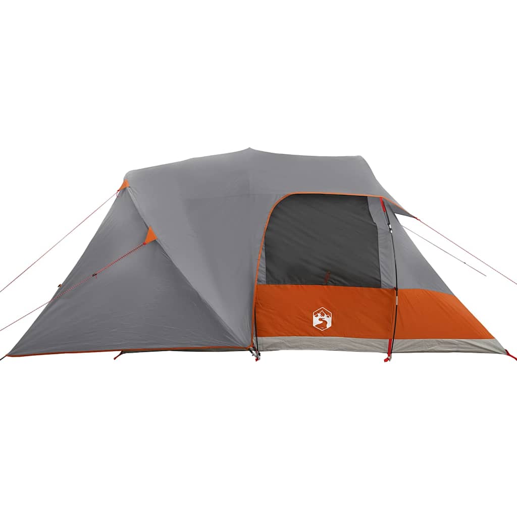 Šator Dome za 4 osobe Siva i narančasta 455 x 252 x 178 cm
