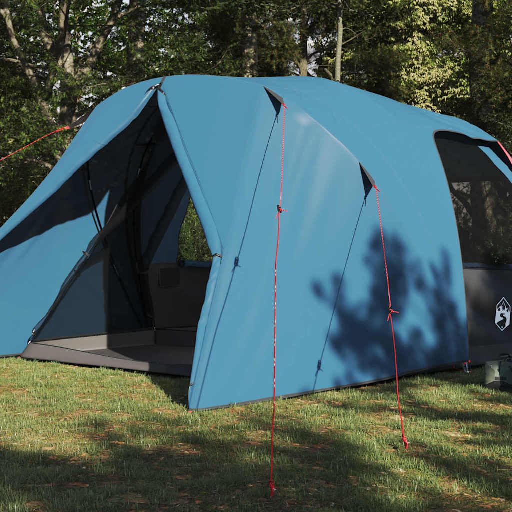Šator kupola za 6 osoba s krovom Plava 500 x 314 x 206 cm