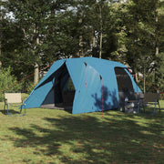 Šator kupola za 6 osoba s krovom Plava 500 x 314 x 206 cm