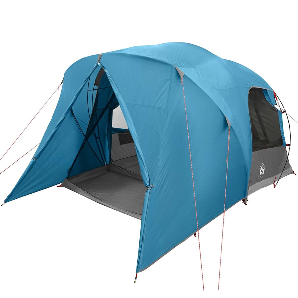 Šator kupola za 6 osoba s krovom Plava 500 x 314 x 206 cm