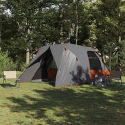 Šator kupola za 6 osoba Siva i narančasta 500 x 314 x 206 cm