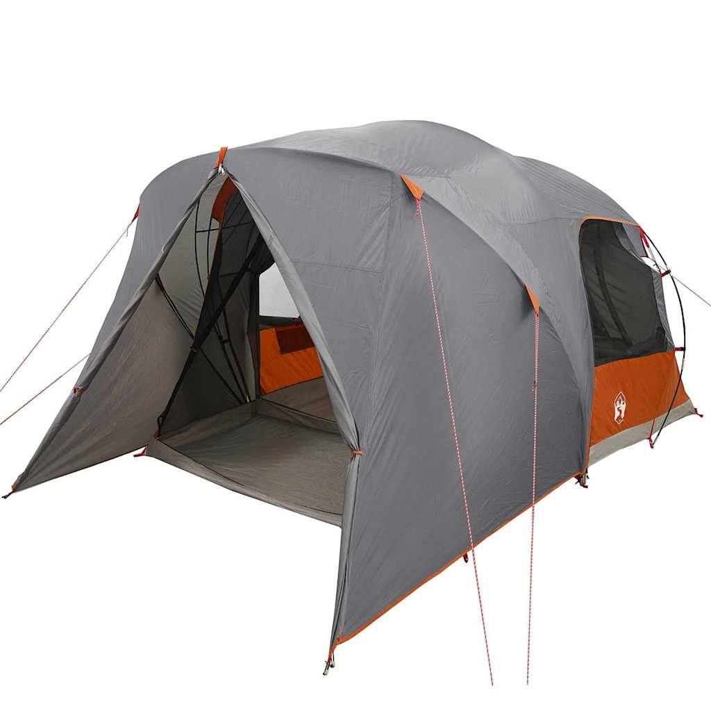Šator kupola za 6 osoba Siva i narančasta 500 x 314 x 206 cm