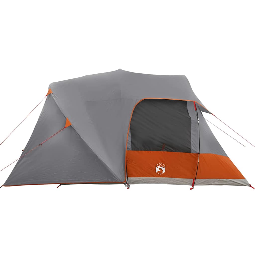 Šator kupola za 6 osoba Siva i narančasta 500 x 314 x 206 cm