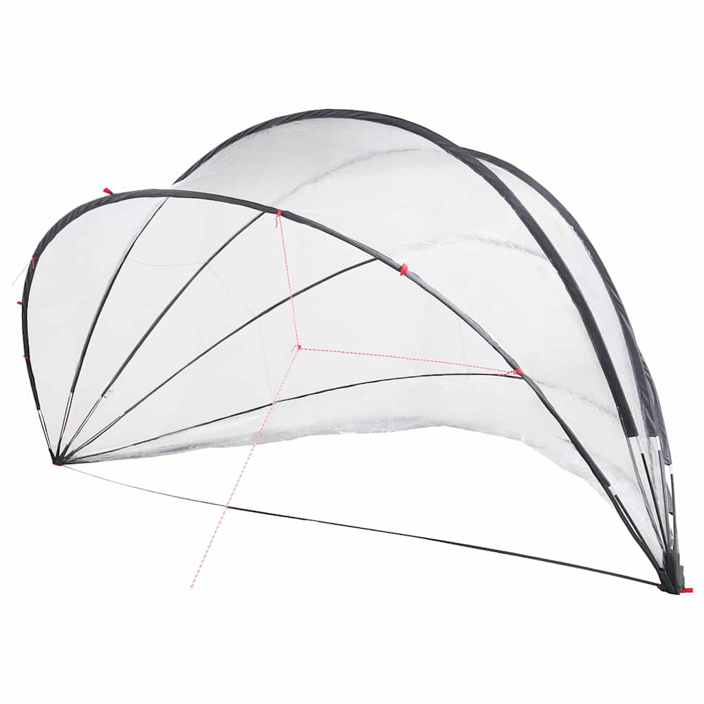 Kupališni šator *Transparent*an 546 x 516 x 250 cm PVC
