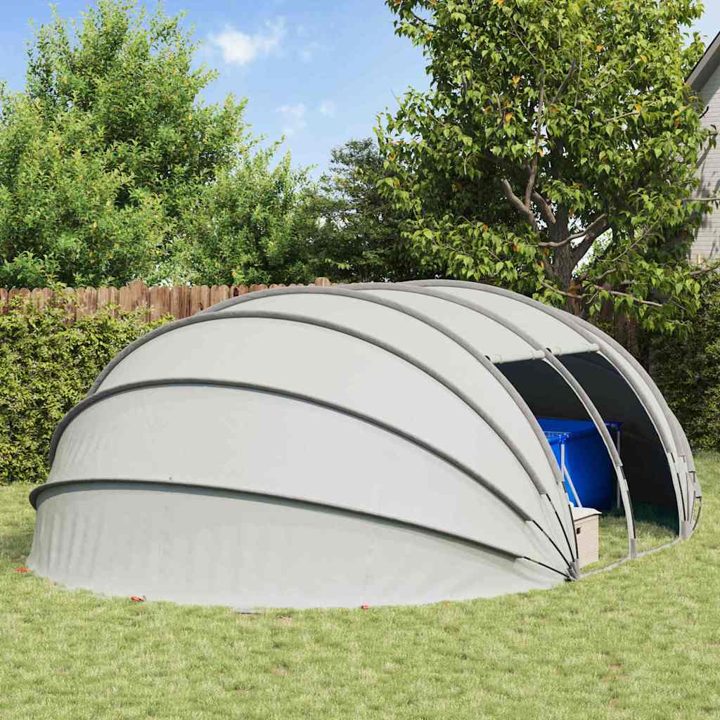 Šator za bazen Siva 538 x 440 x 204 cm
