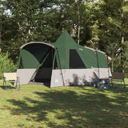 Teepee šator za 8 osoba s krovom Zelena 720 x 465 x 295 cm