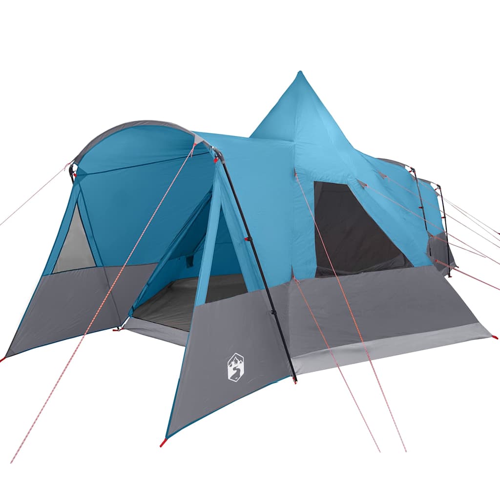 Teepee šator za 8 osoba s krovom Plava 720 x 465 x 295 cm