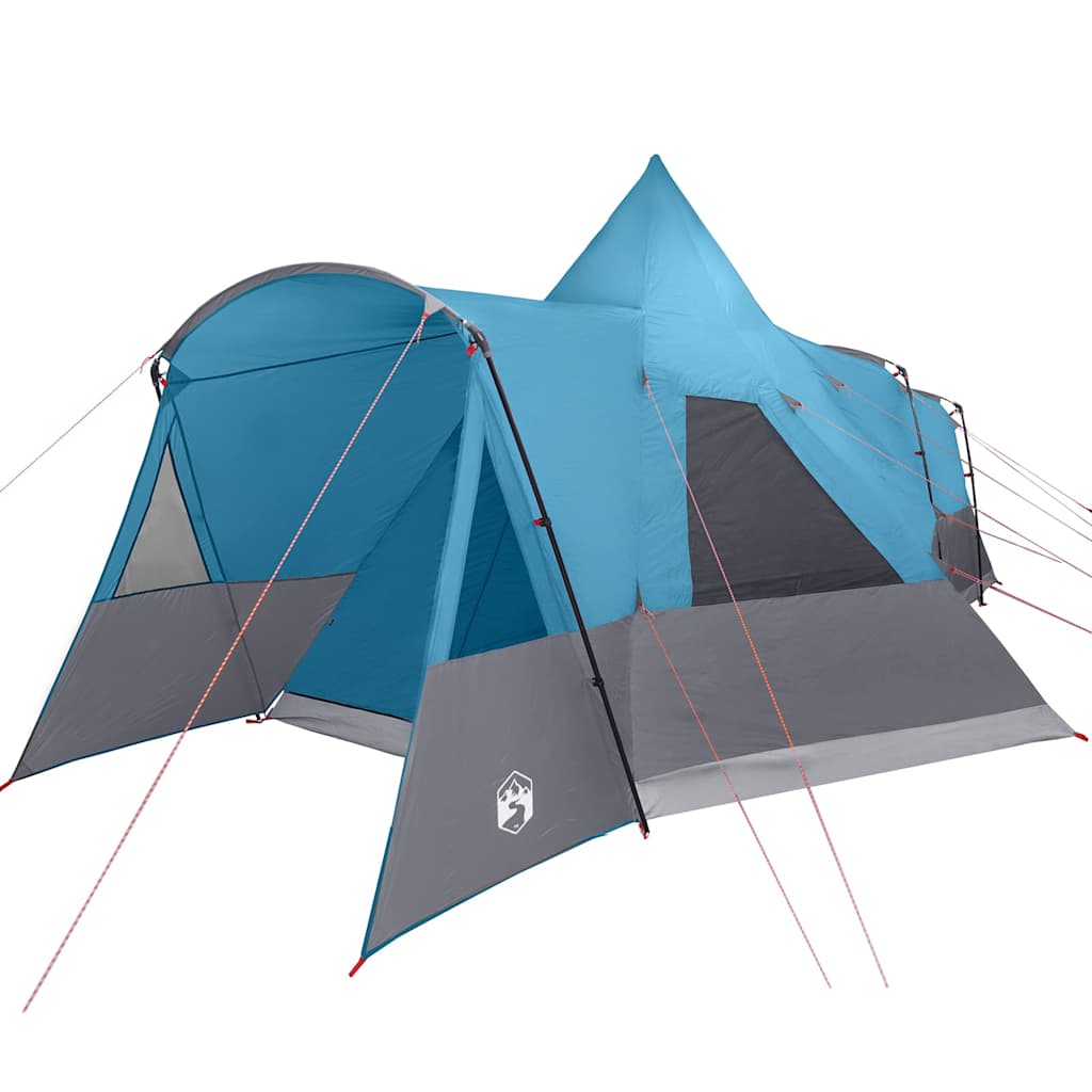 Teepee šator za 8 osoba s krovom Plava 720 x 465 x 295 cm
