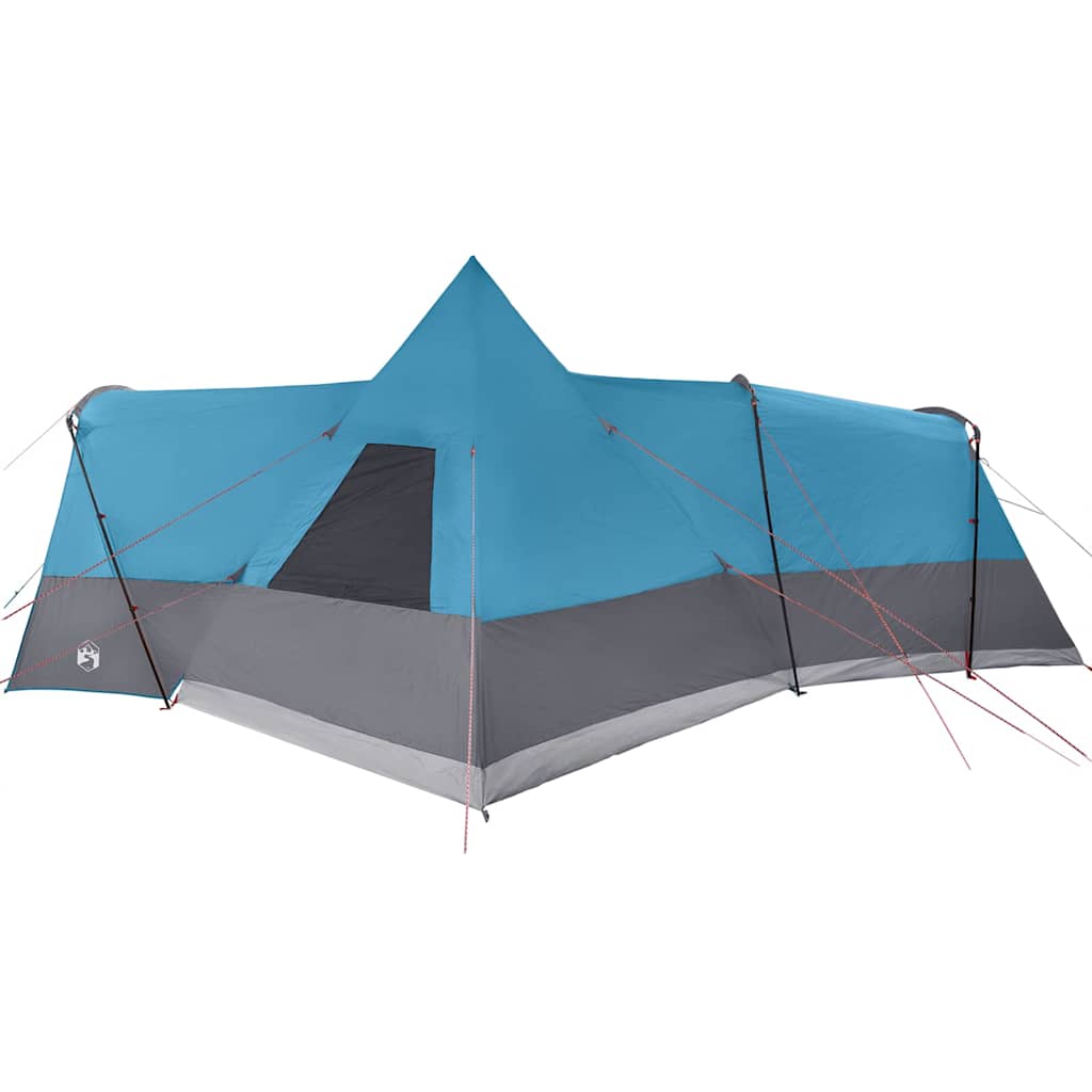 Teepee šator za 8 osoba s krovom Plava 720 x 465 x 295 cm
