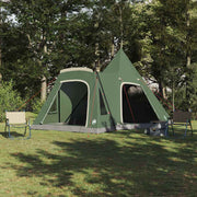 Šator Teepee za 5 osoba s krovom Zelena 545 x 450 x 295 cm