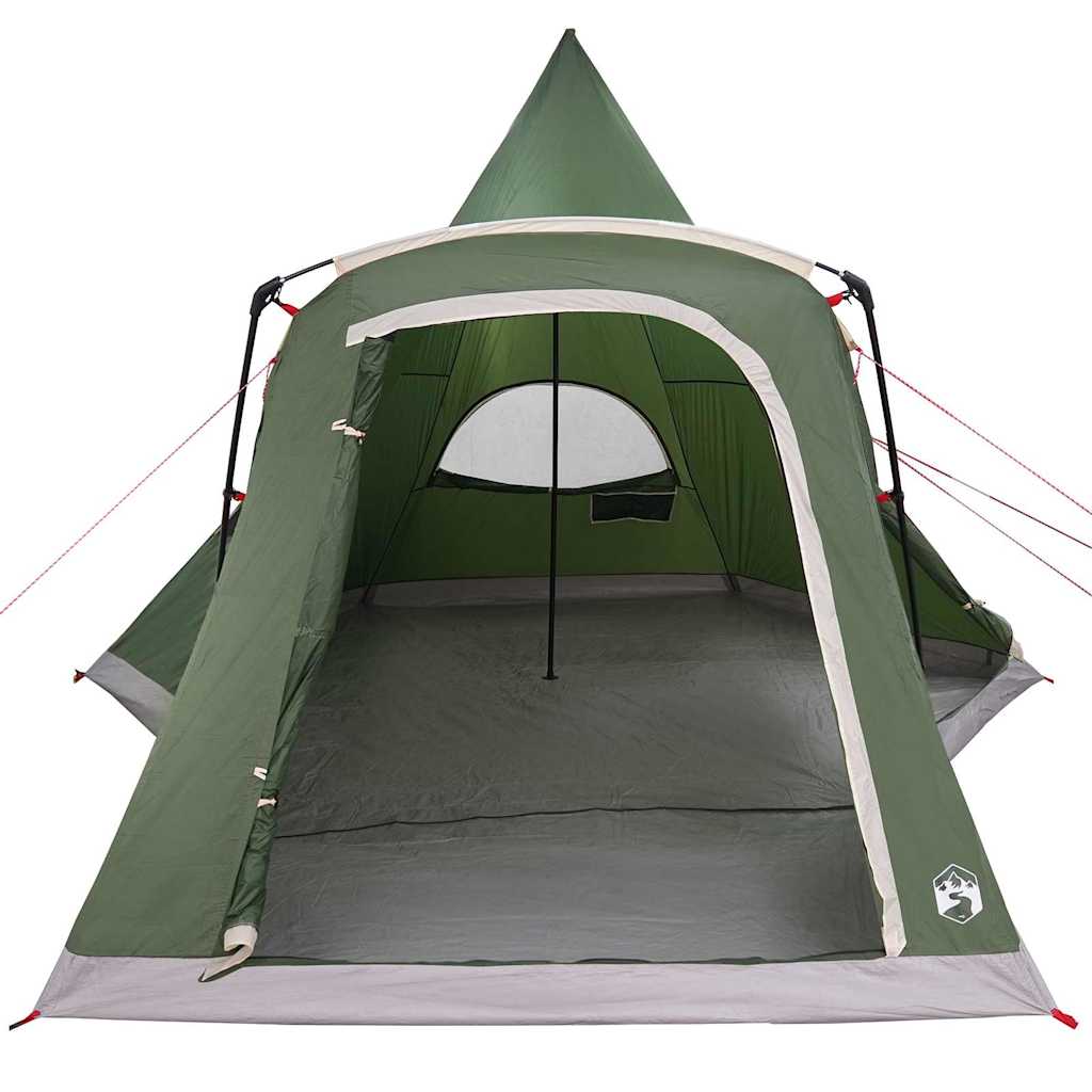 Šator Teepee za 5 osoba s krovom Zelena 545 x 450 x 295 cm