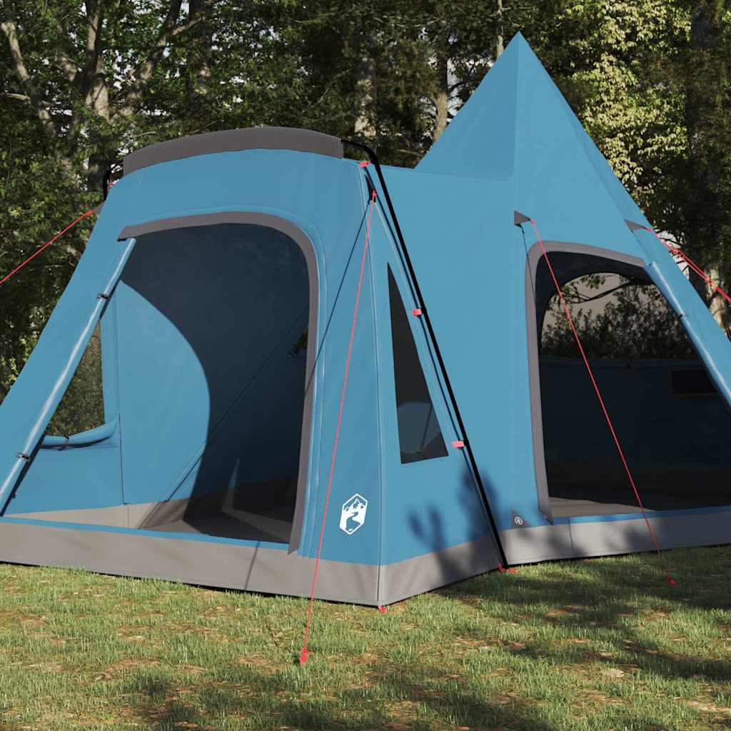 Šator Teepee za 5 osoba s krovom Plava 545 x 450 x 295 cm