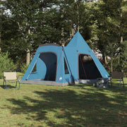 Šator Teepee za 5 osoba s krovom Plava 545 x 450 x 295 cm
