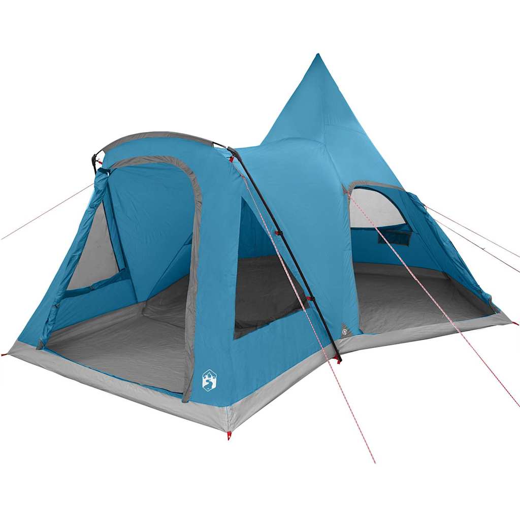 Šator Teepee za 5 osoba s krovom Plava 545 x 450 x 295 cm
