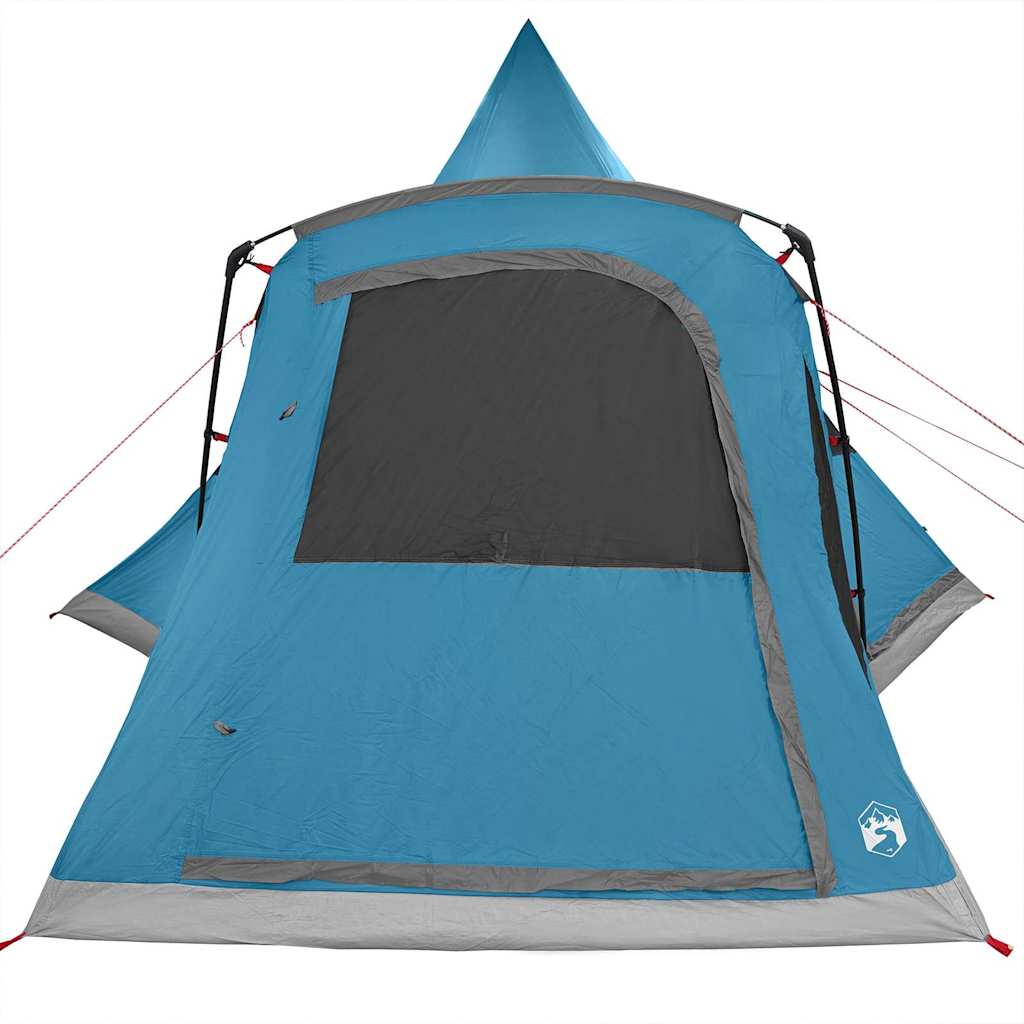 Šator Teepee za 5 osoba s krovom Plava 545 x 450 x 295 cm