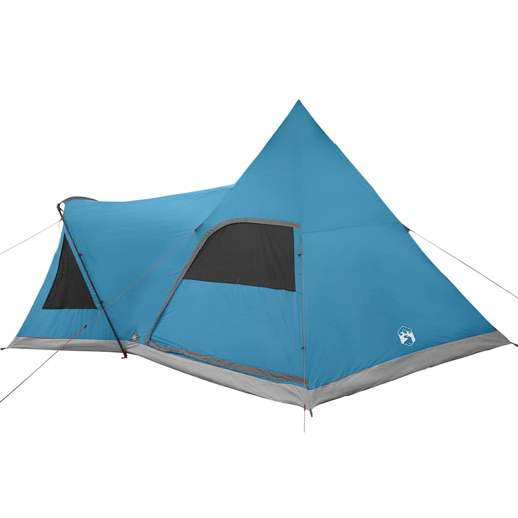 Šator Teepee za 5 osoba s krovom Plava 545 x 450 x 295 cm