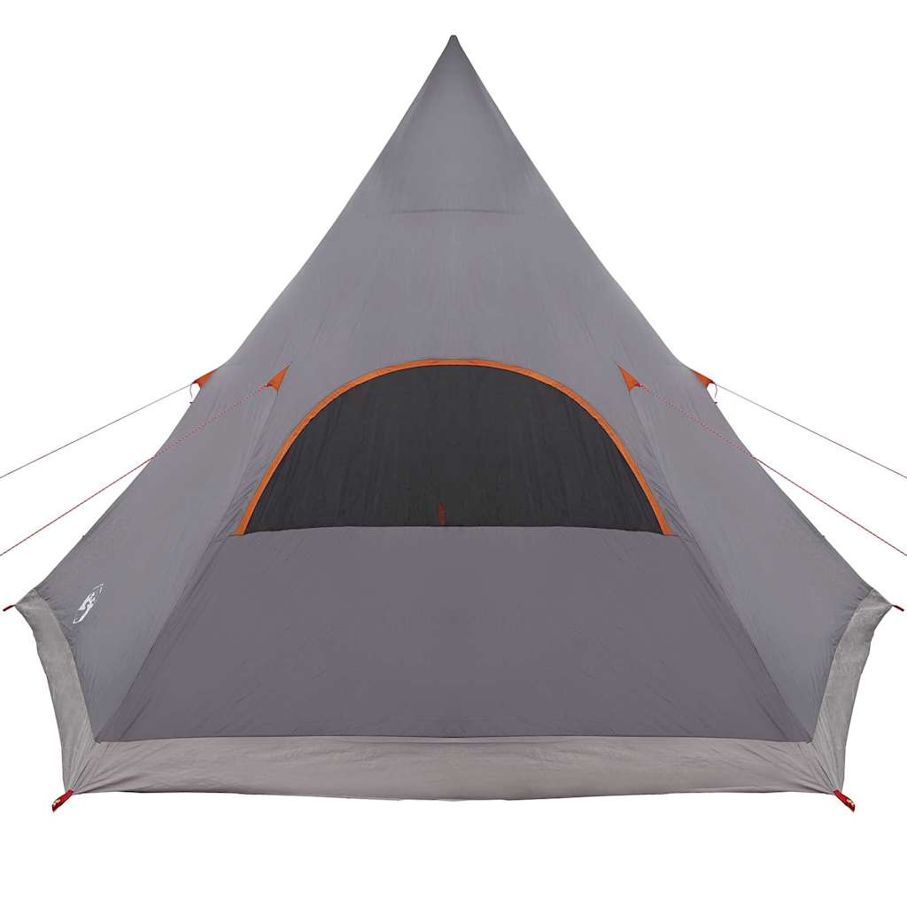 Šator Teepee za 5 osoba Siva i narančasta 545 x 450 x 295 cm