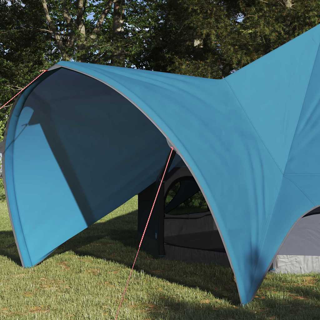 Teepee šator za 3 osobe Plava i siva 312 x 312 x 197 cm