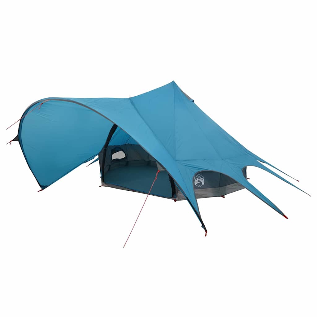 Teepee šator za 3 osobe Plava i siva 312 x 312 x 197 cm