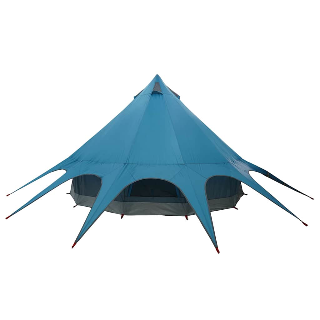 Teepee šator za 3 osobe Plava i siva 312 x 312 x 197 cm