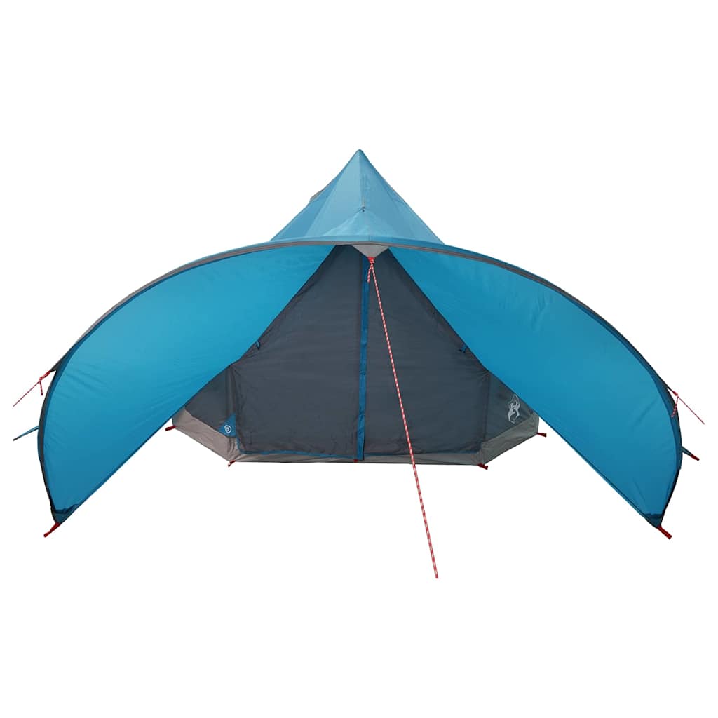 Teepee šator za 3 osobe Plava i siva 312 x 312 x 197 cm