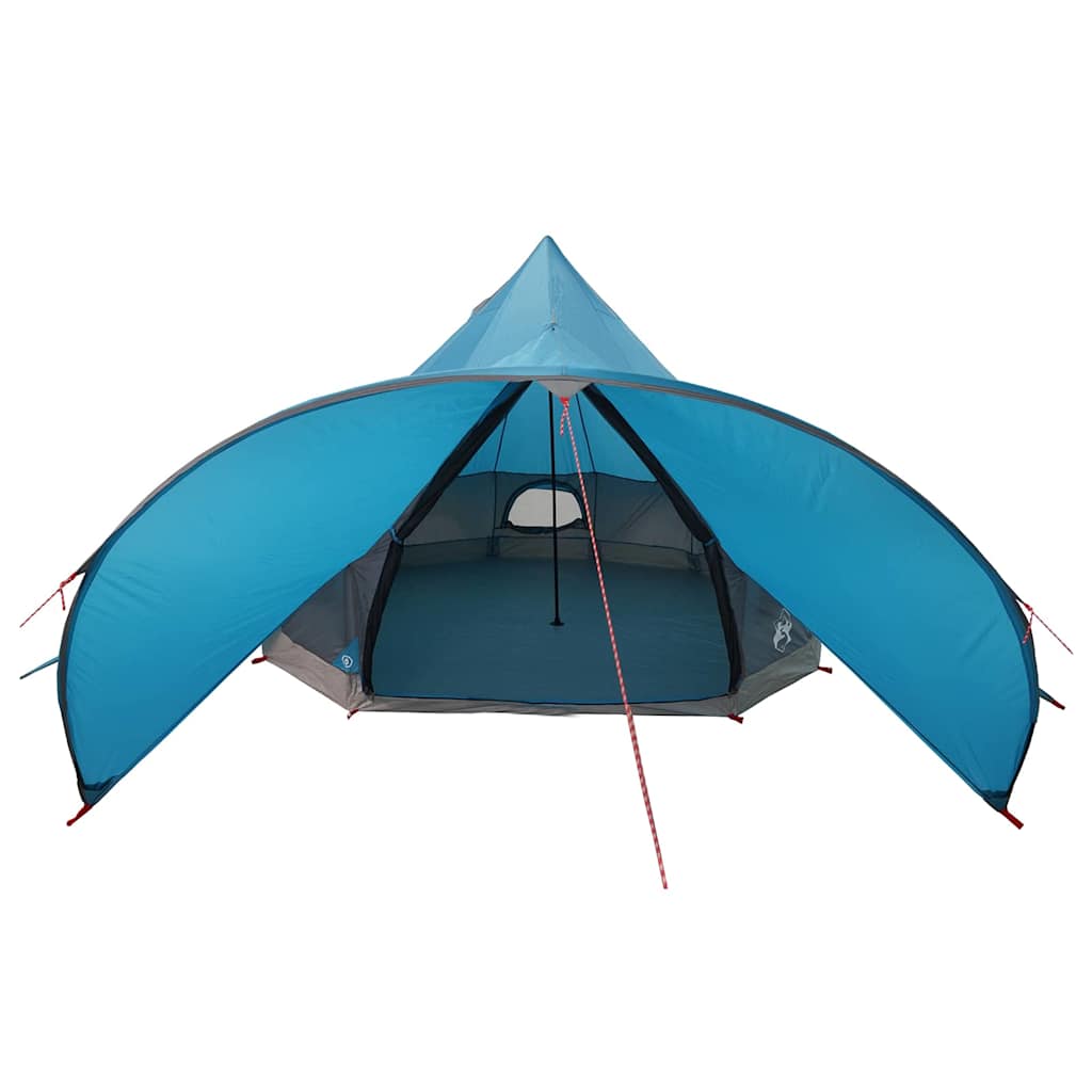 Teepee šator za 3 osobe Plava i siva 312 x 312 x 197 cm