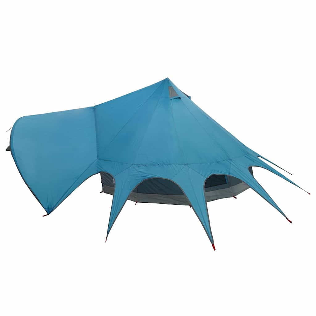 Teepee šator za 3 osobe Plava i siva 312 x 312 x 197 cm