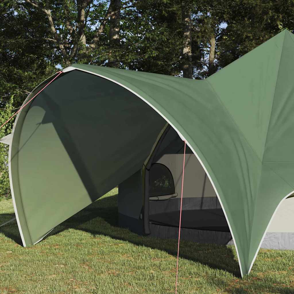 Šator Teepee za 5 osoba Zelena i Siva 415 x 415 x 247 cm