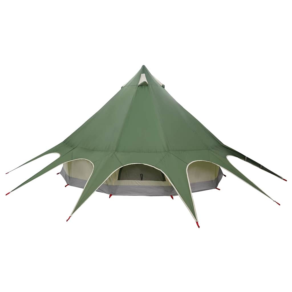 Šator Teepee za 5 osoba Zelena i Siva 415 x 415 x 247 cm