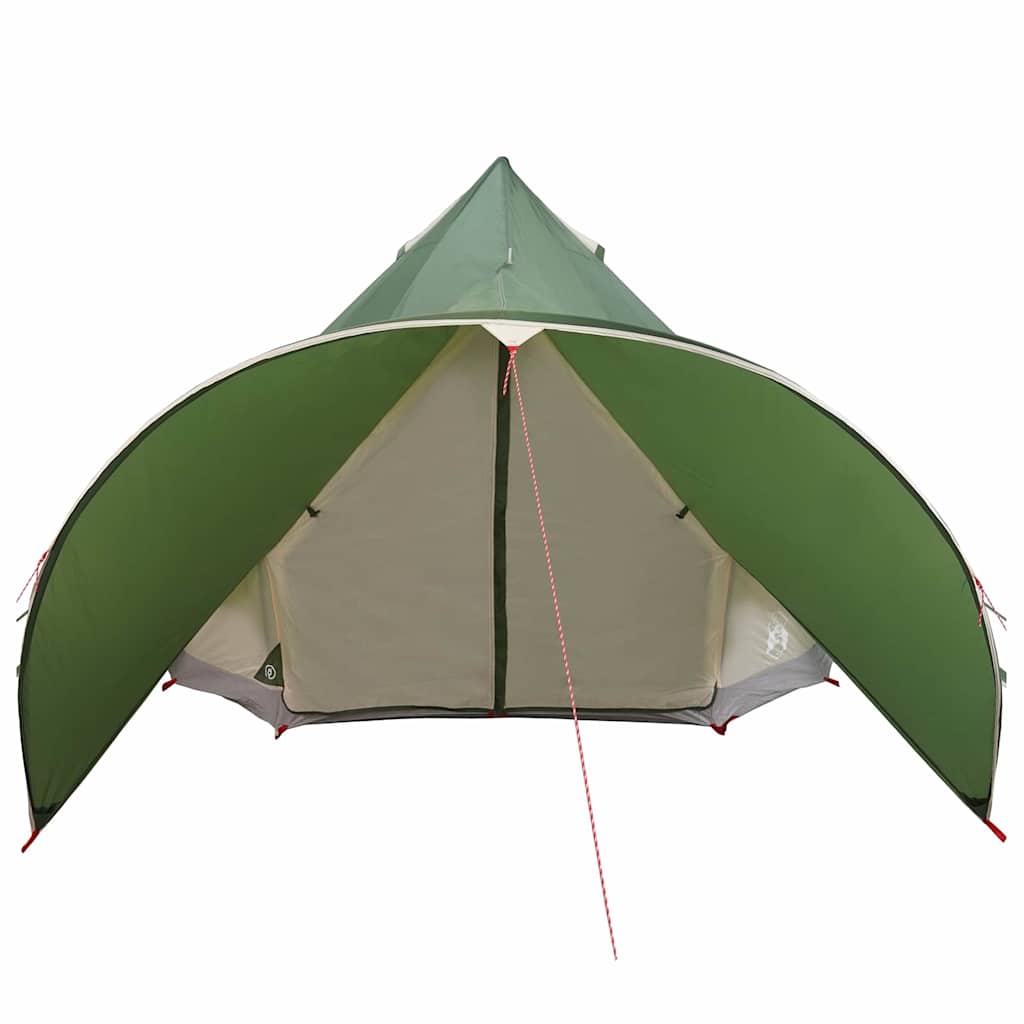 Šator Teepee za 5 osoba Zelena i Siva 415 x 415 x 247 cm