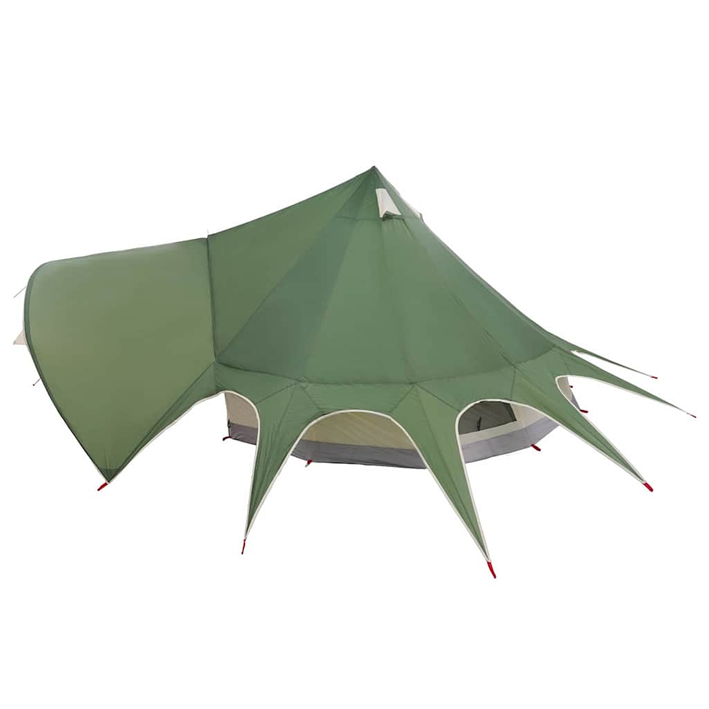 Šator Teepee za 5 osoba Zelena i Siva 415 x 415 x 247 cm