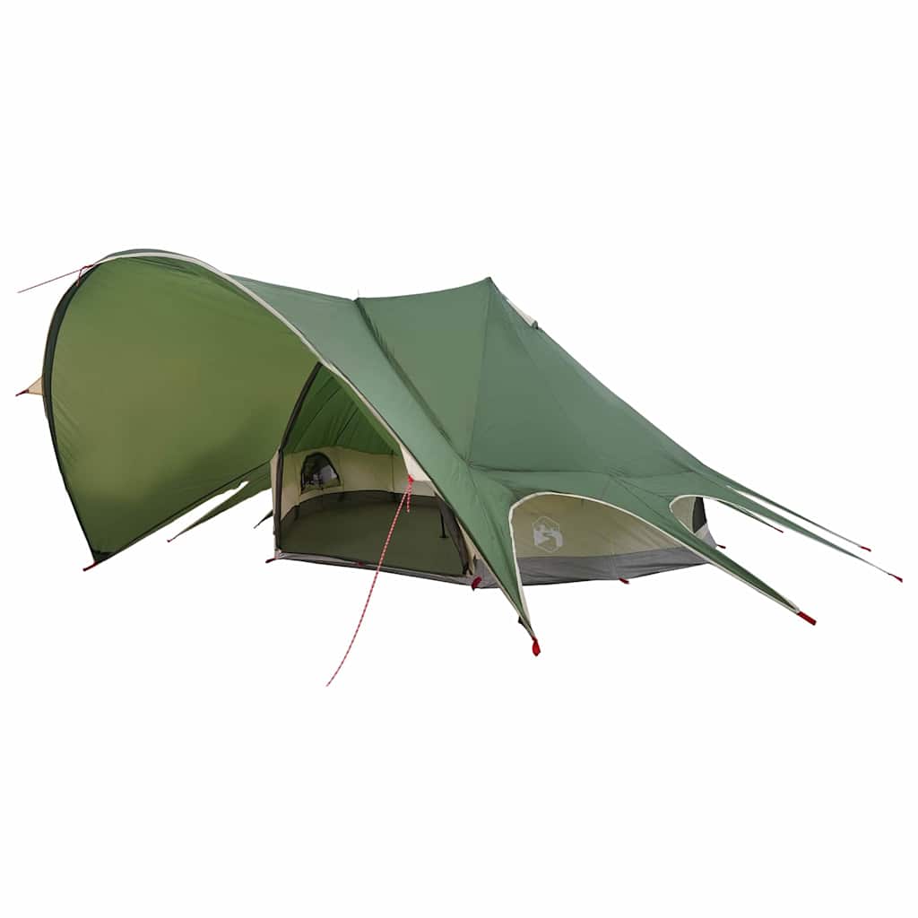 Teepee šator za 7 osoba Zelena i Siva 600 x 600 x 347 cm