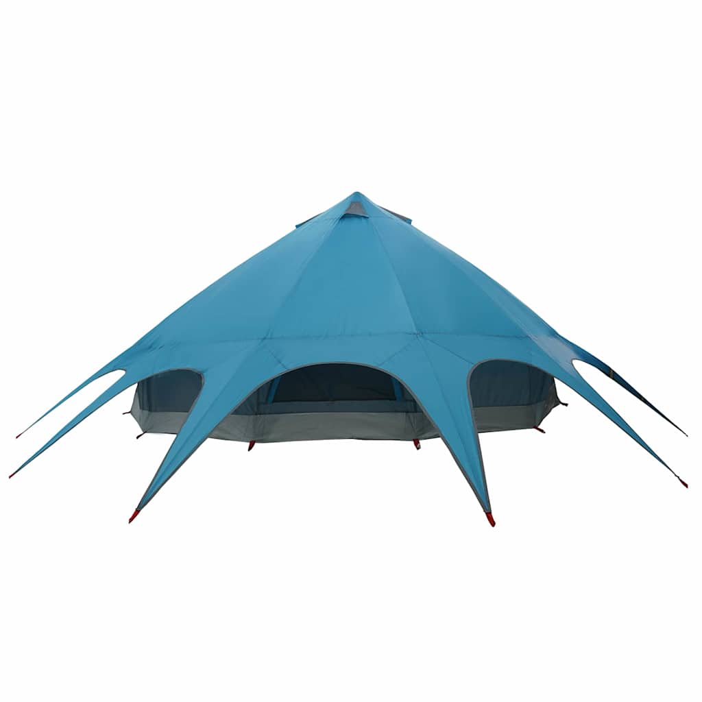 Teepee šator za 9 osoba Plava i siva 502 x 502 x 297 cm