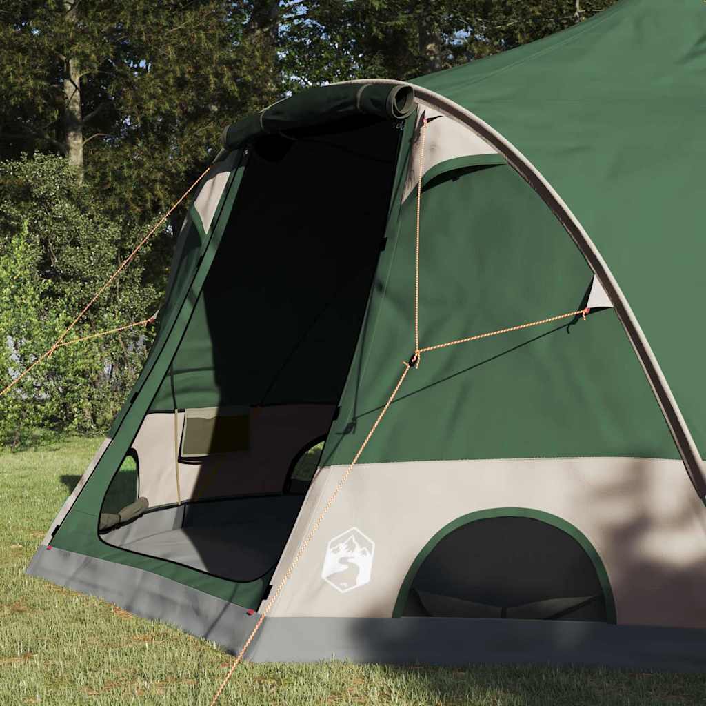 Šator kupola za 4 osobe s krovom Zelena 505 x 450 x 248 cm