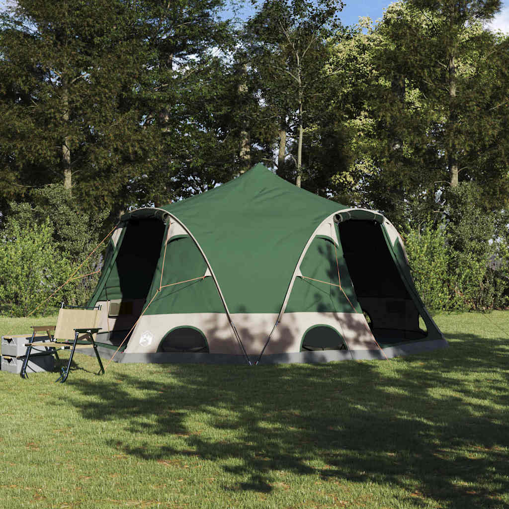 Šator kupola za 4 osobe s krovom Zelena 505 x 450 x 248 cm